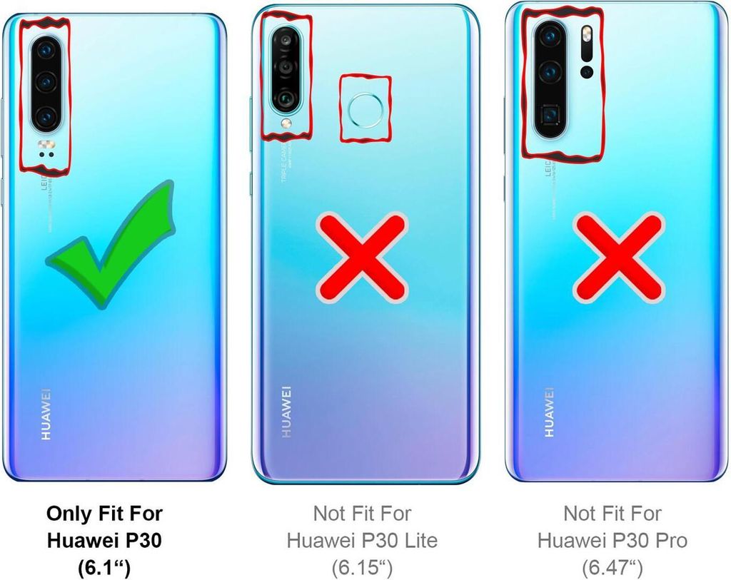 Ochranný kryt pro Huawei P30 Transparent Slim | Kaufland.cz