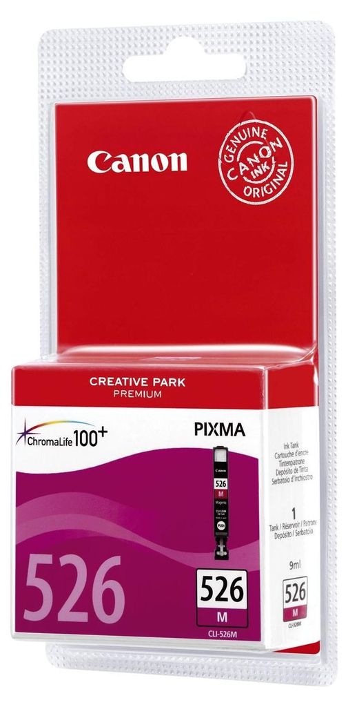 Kaseta drukująca Canon CLI-526M magenta Zdjęcie produktu 