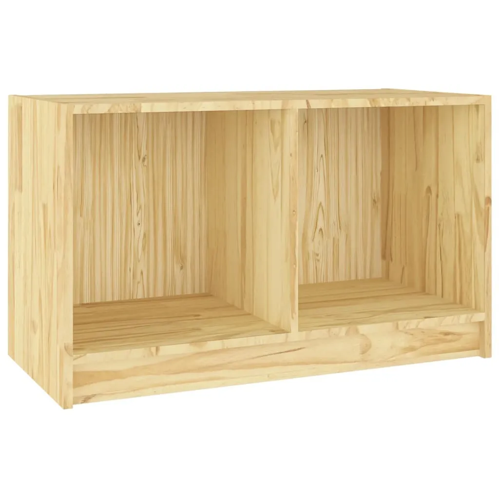 SYFAX™ Mobile Porta TV 70x33x42 cm in Legno Massello di Pino