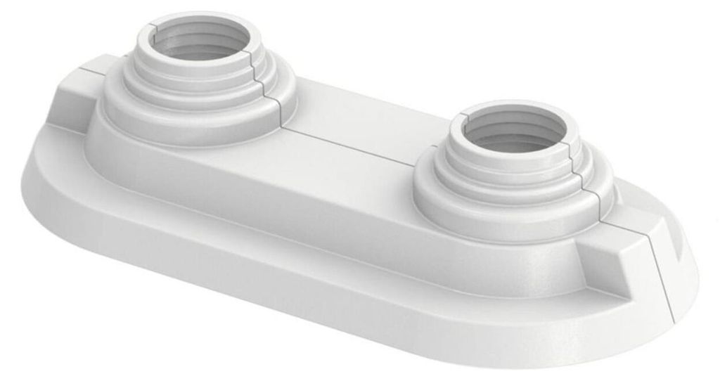 Flamco Doppelrosette HRDB 50 für Rohr d=14, 16, 17, 20mm Zdjęcie produktu 