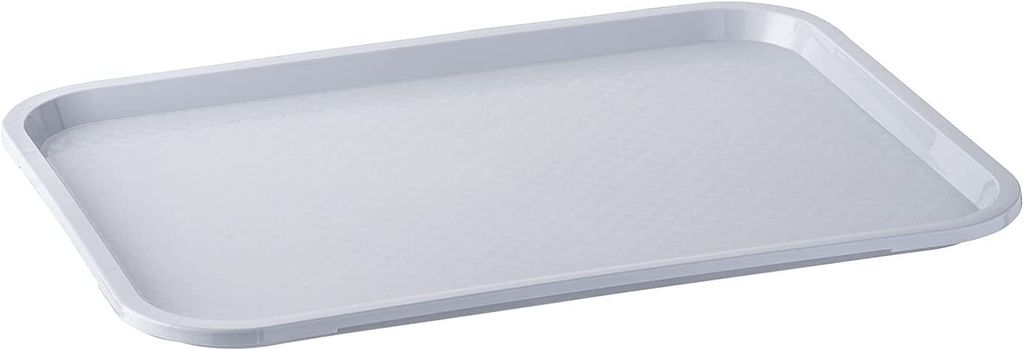APS Fast Food-Tablett, grau, Höhe: 25 mm, Länge: 450 mm, Immagine del prodotto 