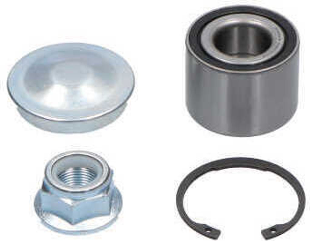 KAVO PARTS Radlagersatz für RENAULT Clio III Schrägheck (BR0/1, CR0/1) 52mm WBK-6509
