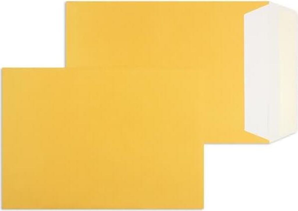 Versandtaschen C4 120g/qm gummiert VE=250 Stück curry