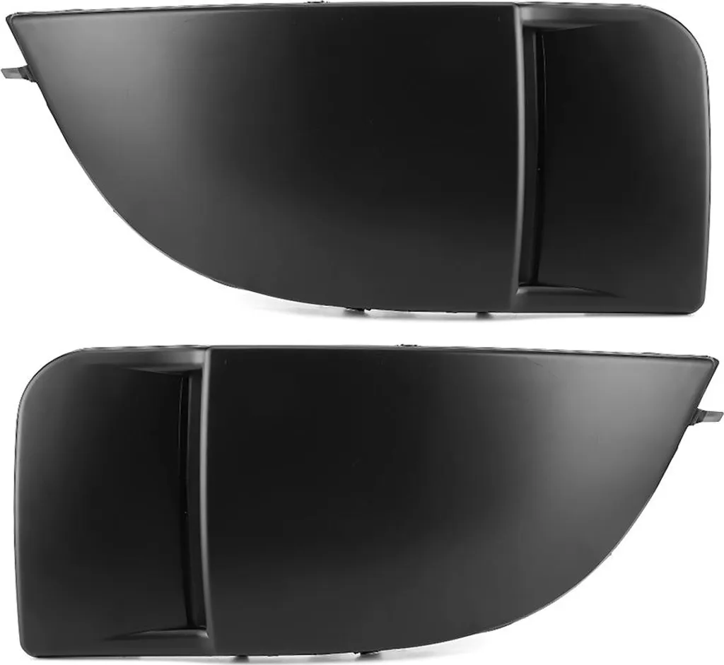 Paire de cache-phare antibrouillard noir mat pour Subaru Impreza STI 04
