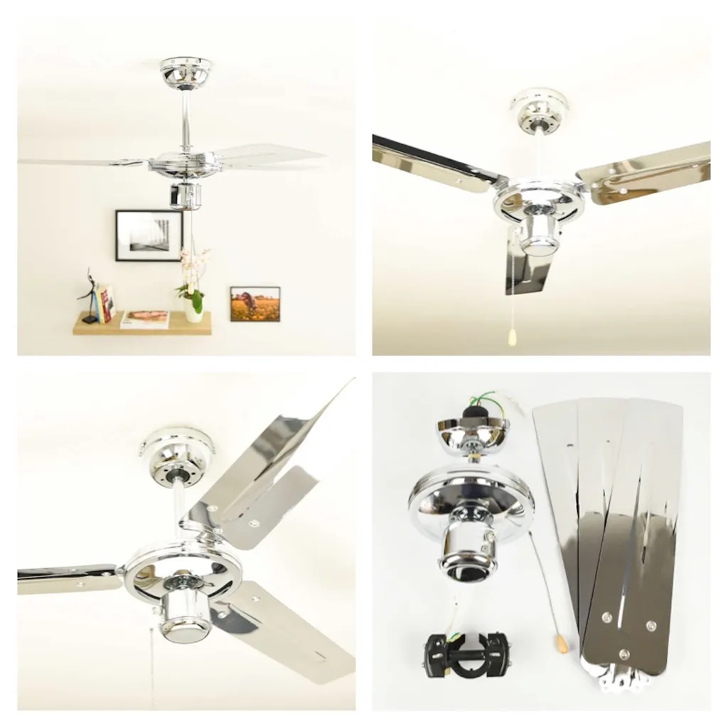 Ventilatore da soffitto Zephyr 122 cm con catenella - 12
