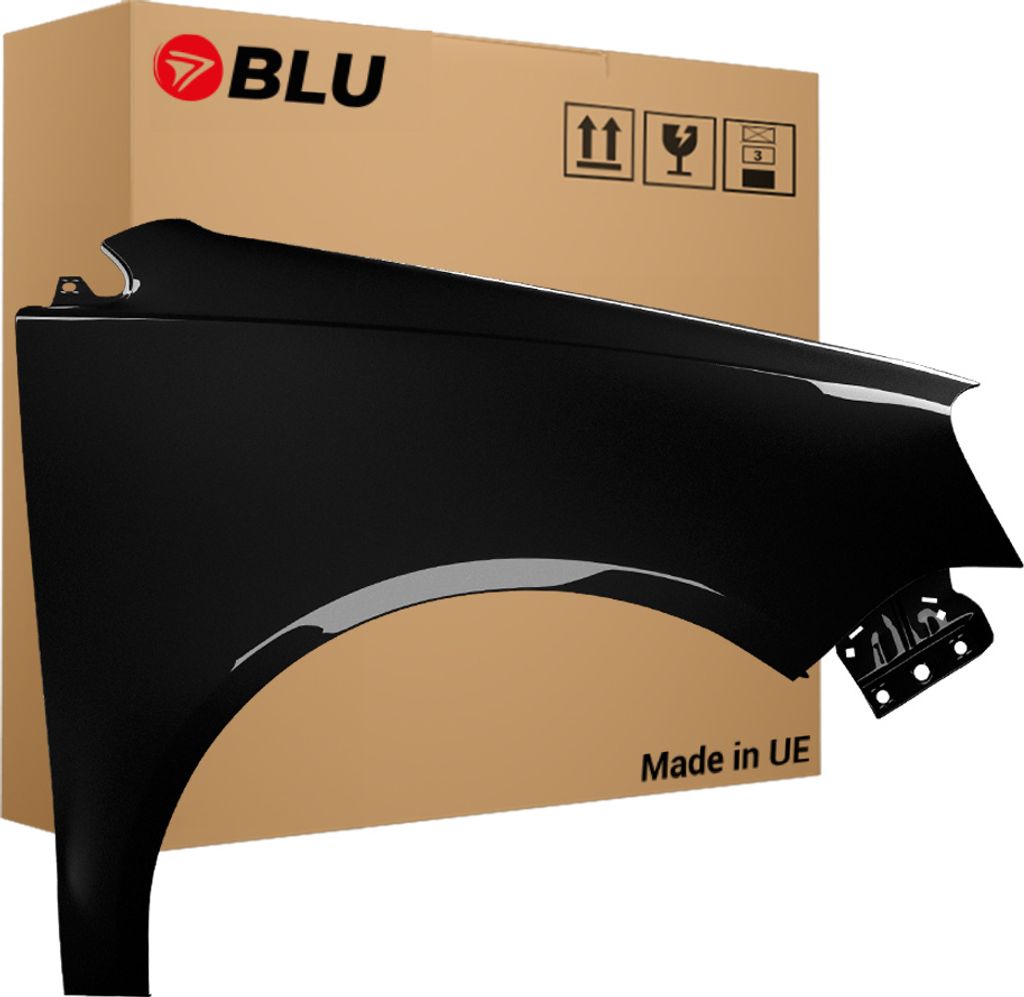 BLU Parafango compatibile con VW Volkswagen Polo 9N3 IV 4 Immagine del prodotto 