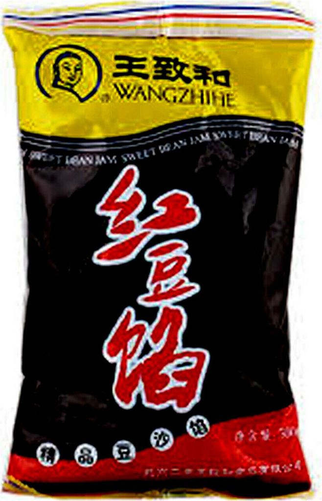500g süsse Rote Bohnenpaste Wangzhihe für asia Süssspeisen Produktbild 