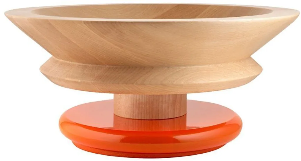 Alessi Centre-Piece ES15 1 Coupe de Table Design en Acier Inoxydable