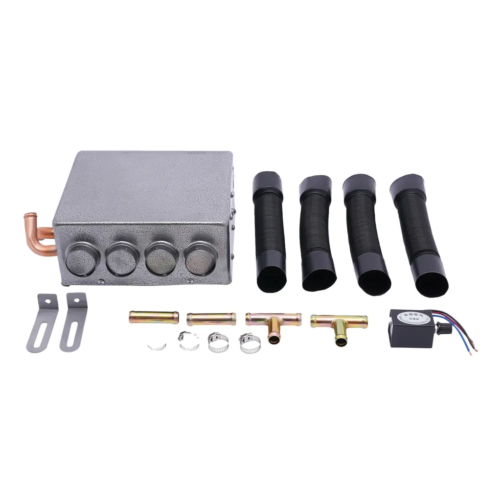 Dégivreur et chauffage voiture 12V gris universel pour habitacle et vitre