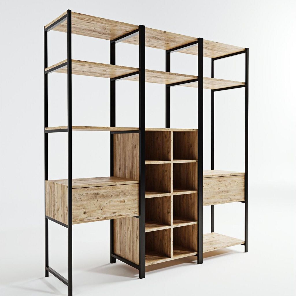 Skye Decor, Trend- Trend Gardırop Küçük Raflı L603LCV, Produktbild 5