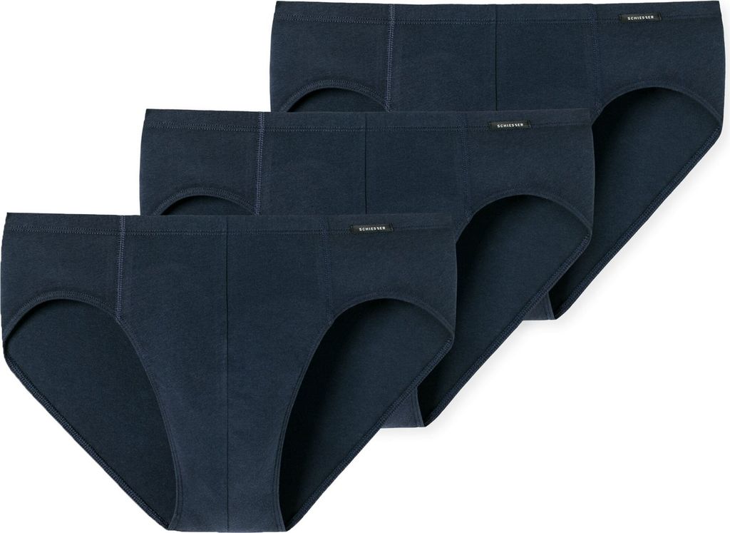 Schiesser Mini-slip unterhose unterwäsche basic 3er-Pack Produktbild 
