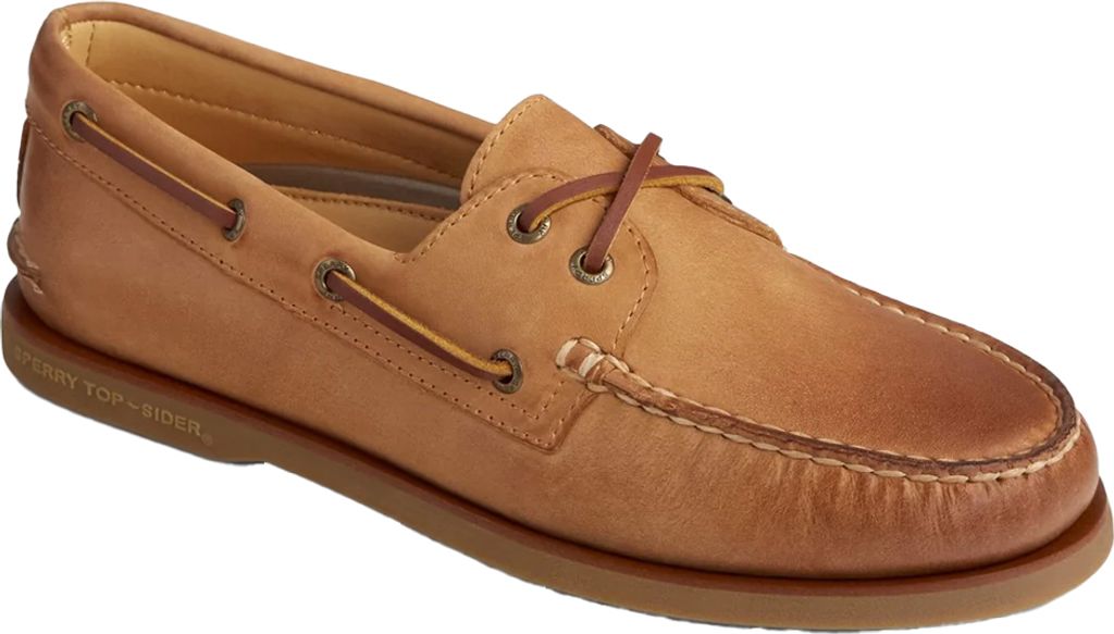 Sperry - Herren Bootsschuhe "Authentic Gold Cup", Leder FS11474 (39 EU) (Hellbraun)