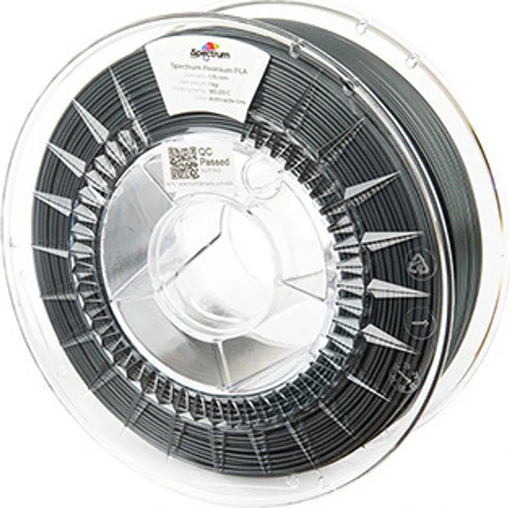 Spectrum 80690 PLA Grigio Scuro Premium 1.75mm - Eleganza Industriale