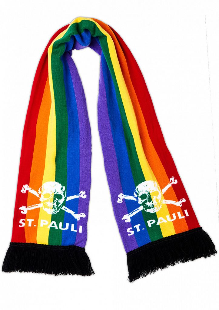FC St. Pauli - Regenbogen - Schal 140 x 18cm
