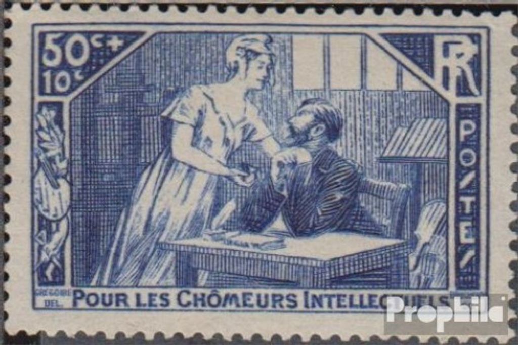 Briefmarken Frankreich 1935 Mi 303 postfrisch Geistesarbeiter