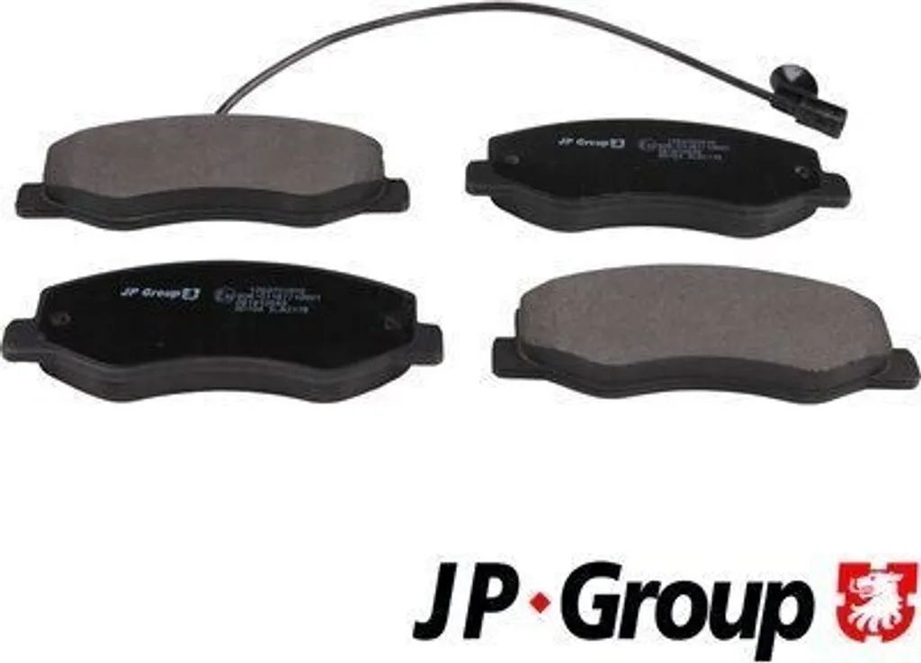 Plaquettes de frein JP GROUP 1263701910 - Stop aux bruits de frein
