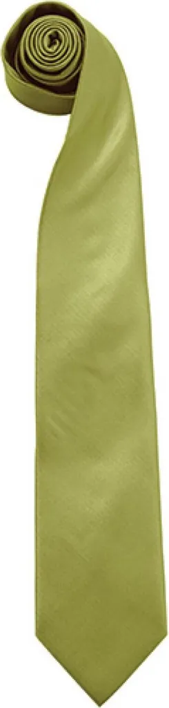 Cravatta Larga 10cm Premier PR765 Verde | Materiale 100% Poliestere