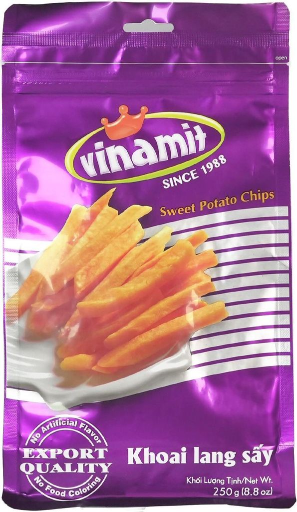 Vinamit Süßkartoffeln Snack Khaoi Lang Say 250g Produktbild 