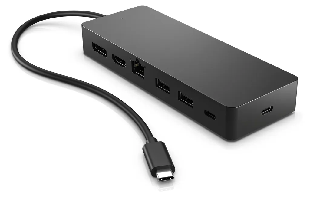 HP Universal USB-C Multiport Hub avec ports HDMI, USB-A et charge Pass-through