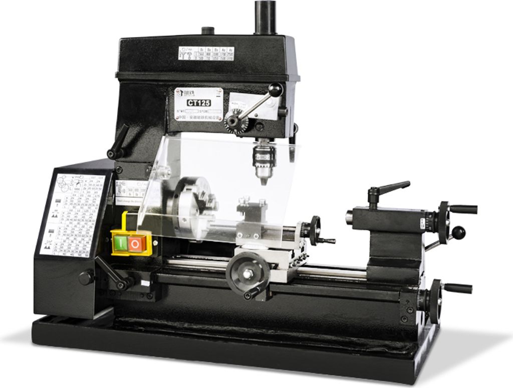 3 v 1 Mini soustruh Vrtací frézka DIY Tool Bench Lathe Obrázek produktu