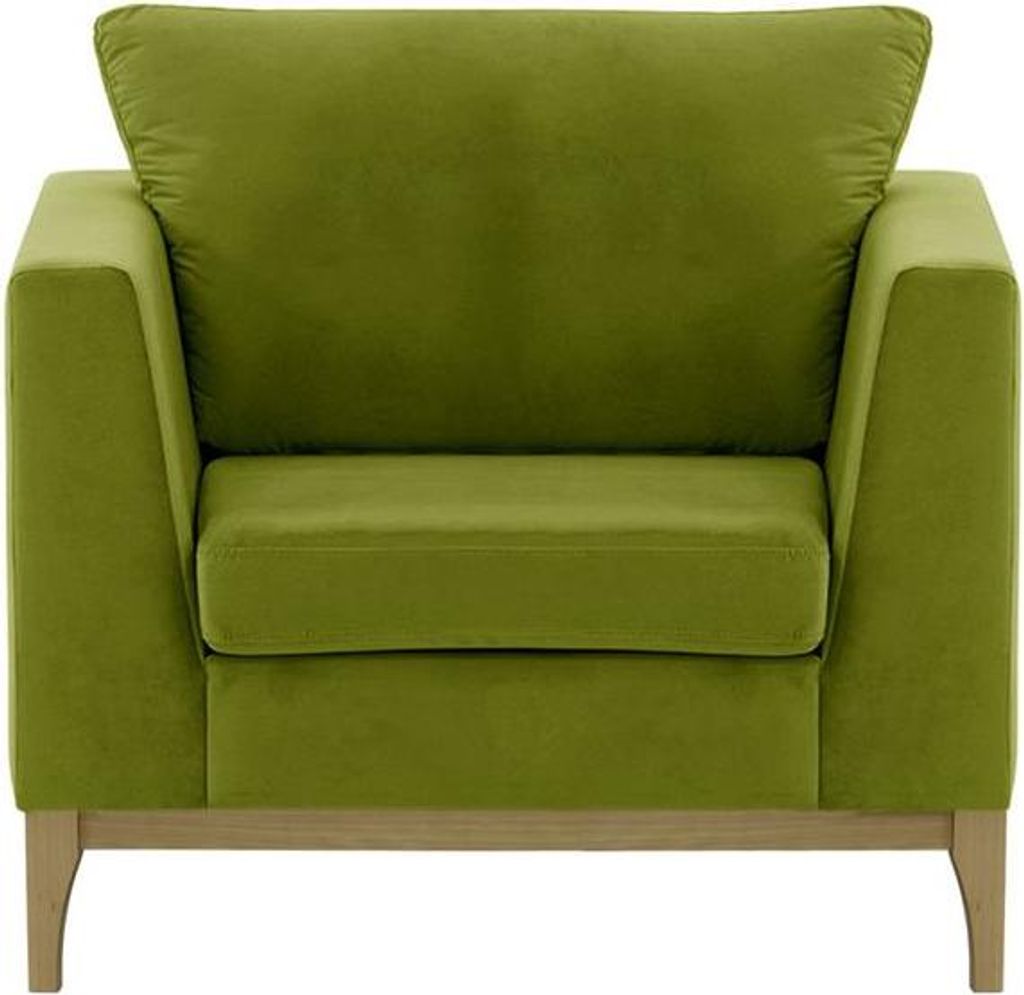 Sessel Gosena Wood-Velluto 9-wax black