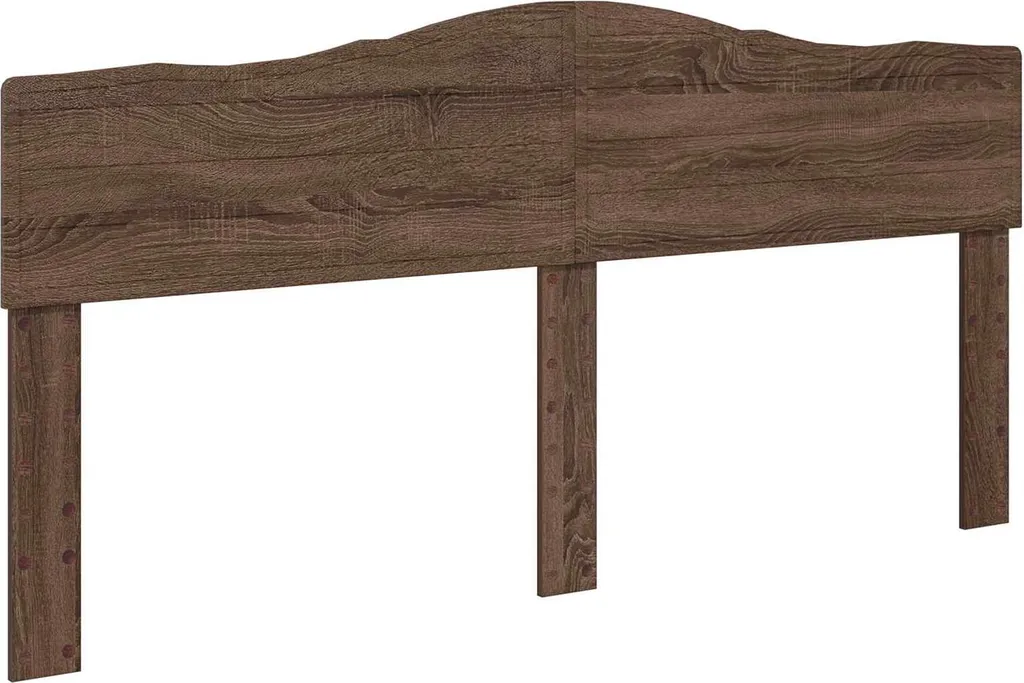 Testiera 200 cm Effetto Rovere Marrone - Testata Letto in Legno