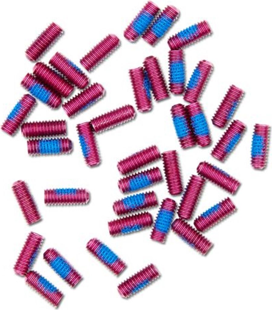 Crankbrothers Stamp/Mallet/5050/Double Shot 3 Pin Kit, 8mm (VE/40), pink