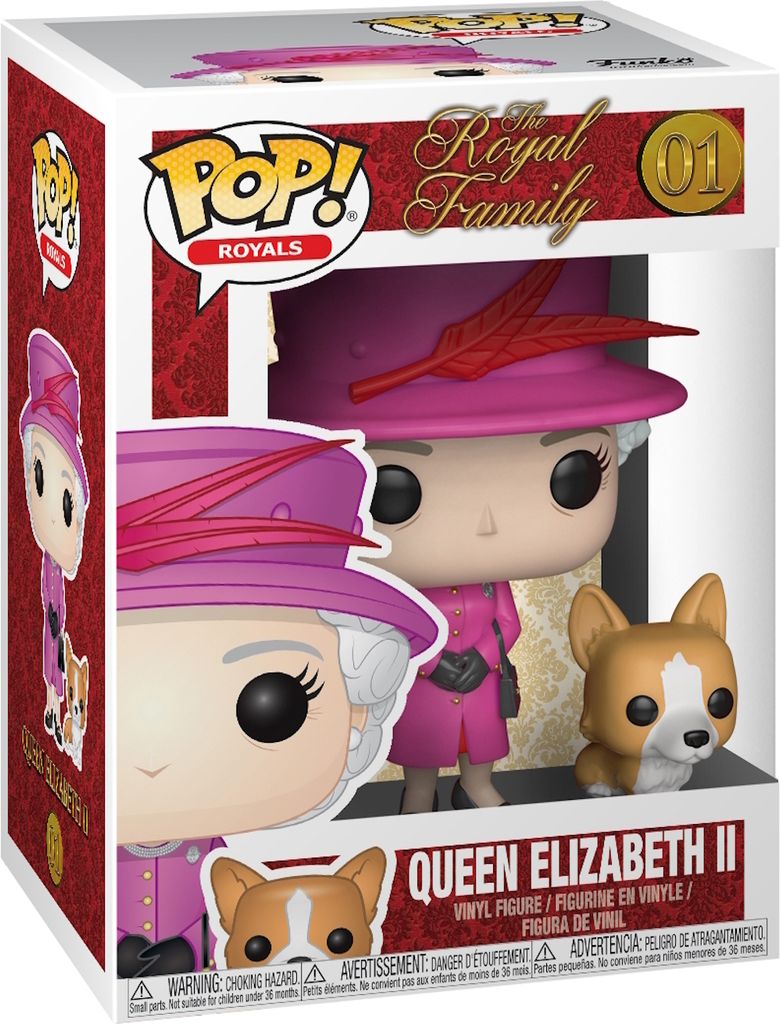 Funko - Queen Elizabeth II 01 - Funko Pop! Vinyl Figur Produktbild 