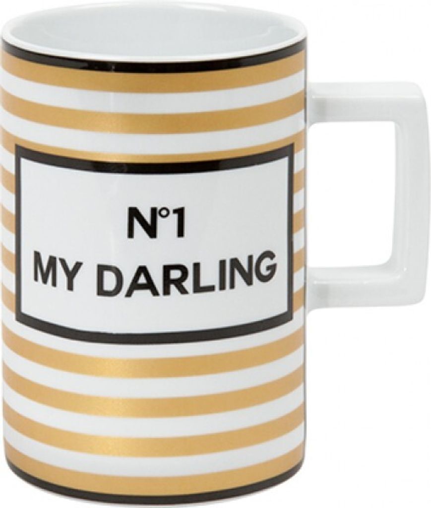 Könitz Porzellan Tasse N°1 - MY DARLING - Trés Chic Produktbild 