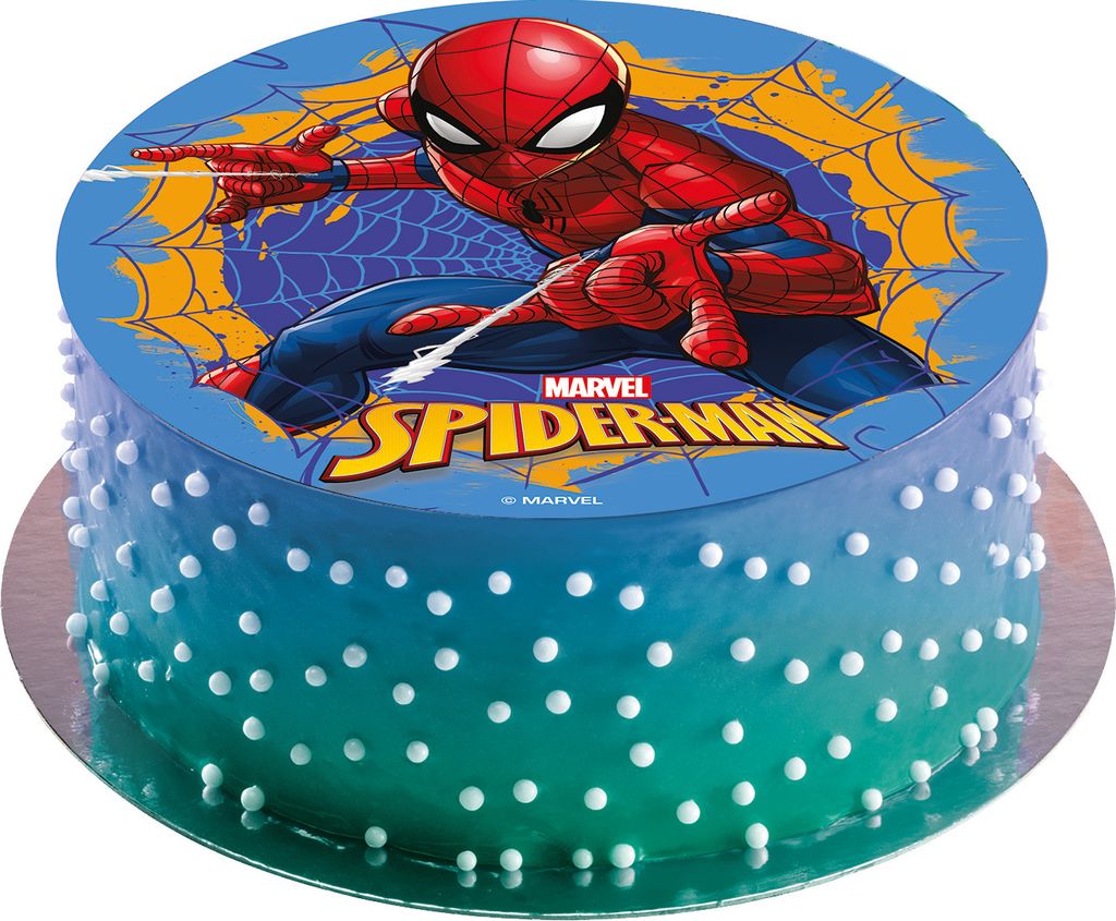 Dekora - Rundes essbares Papier - Spider-Man / zuckerfrei  Produktbild 4