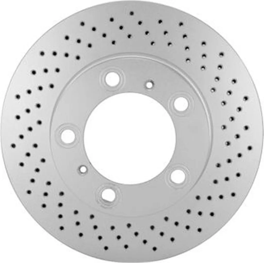Disque de frein HELLA 8DD 355 126-881 de haute performance pour essieu