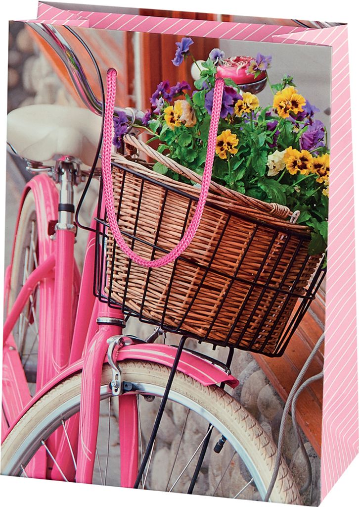 SUSY CARD Geschenktüte "Bicycle"
