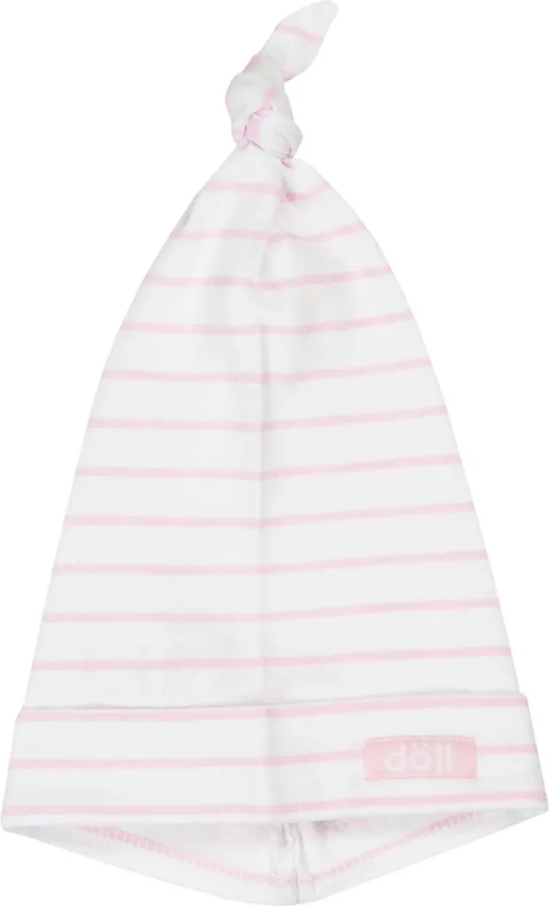 Cappello Döll Smurfette a Righe Rosa per Bambina - Accessorio Qualità - 2