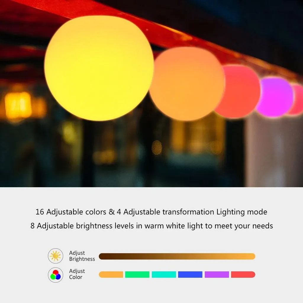 Veilleuse boule LED nomade pour enfant : lumière douce et sans fil USB