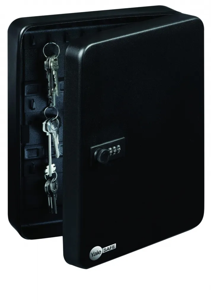 YALE Boîte à clés YKB/200/CB2 Noir Mat - Coffre de Sécurité à Code - 3