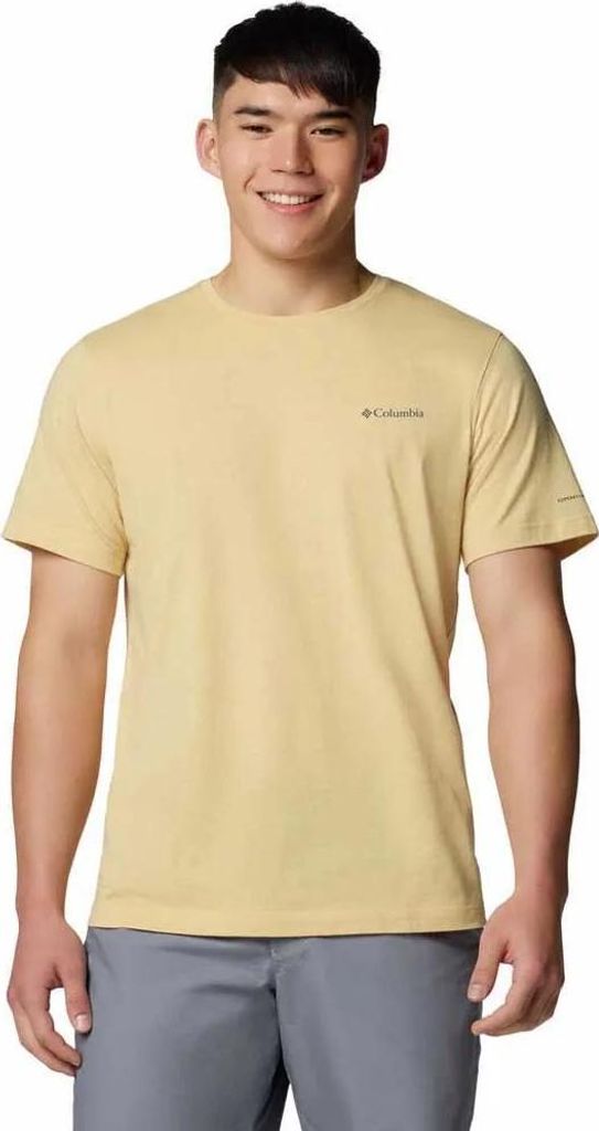 Columbia Thistletown Hills Kurzarm-t-shirt Gelb L Herren Gelb L