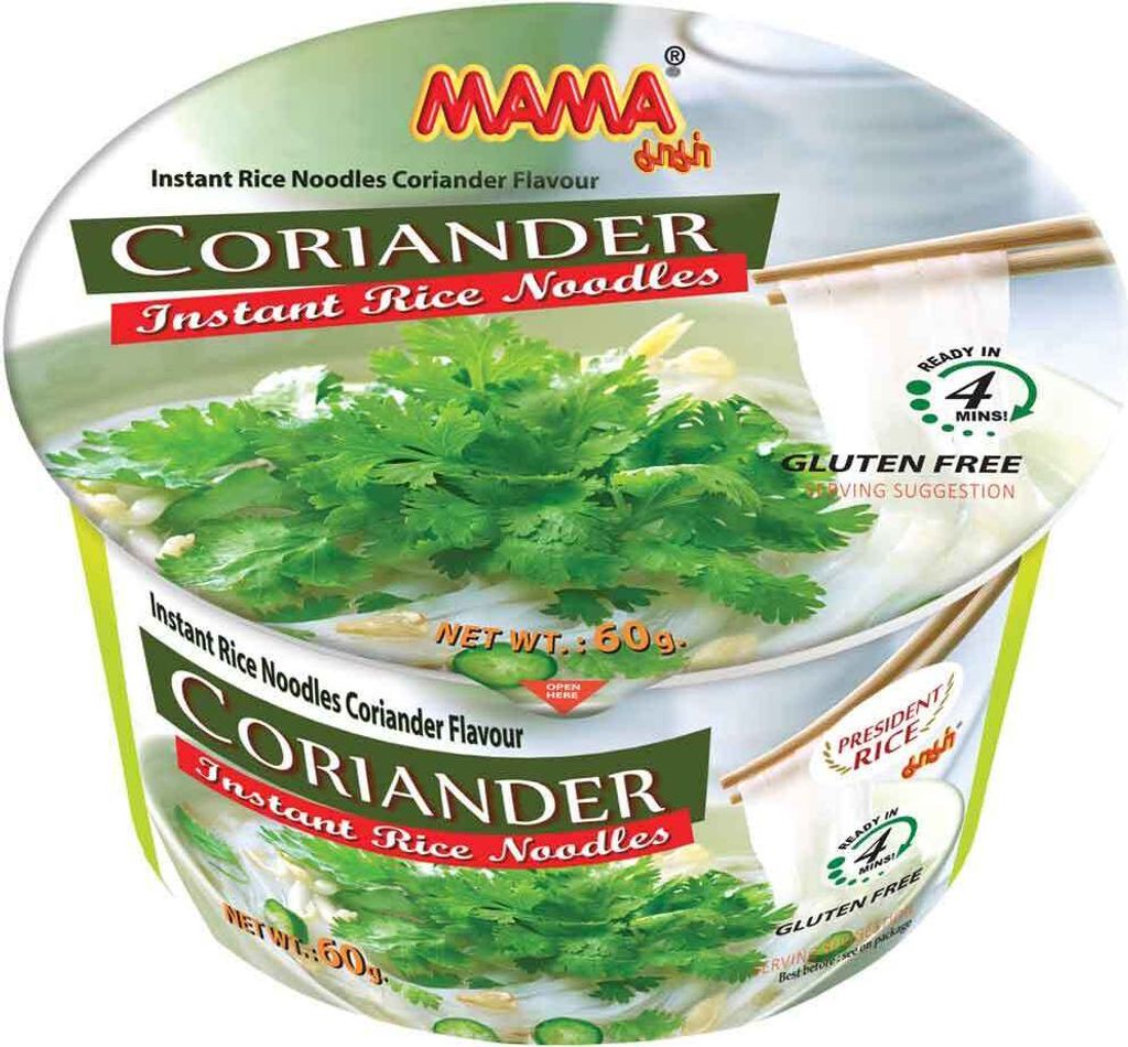Mama Instant-Bowl Reisnudeln Koriander 60g