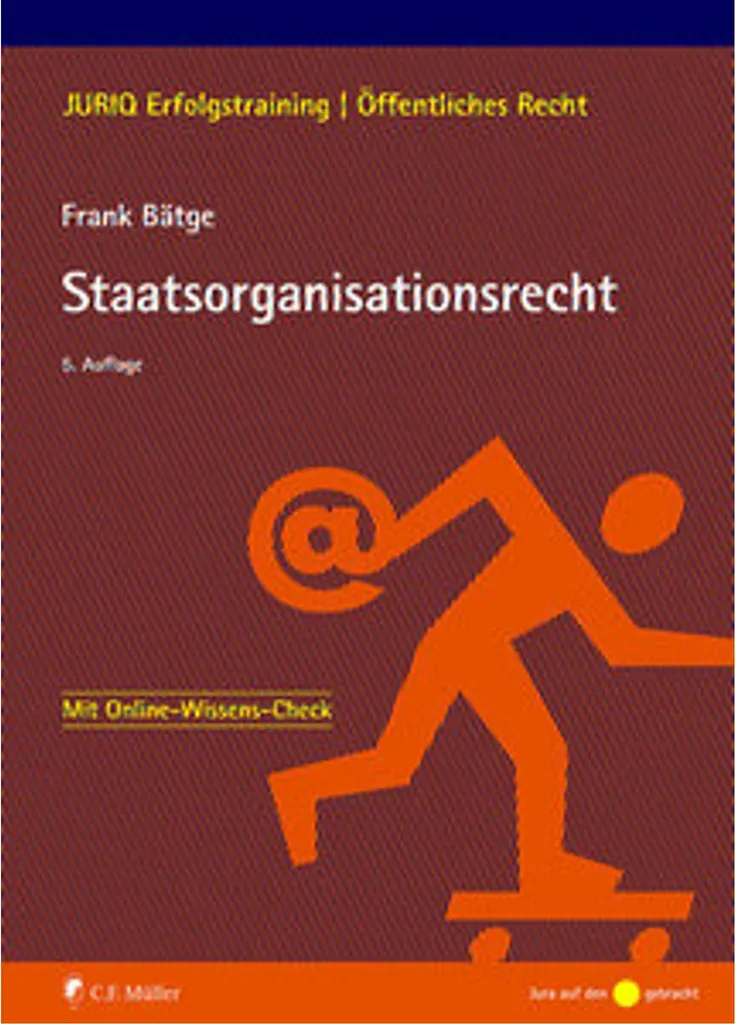 Staatsorganisationsrecht livre avec schémas et cas pratiques