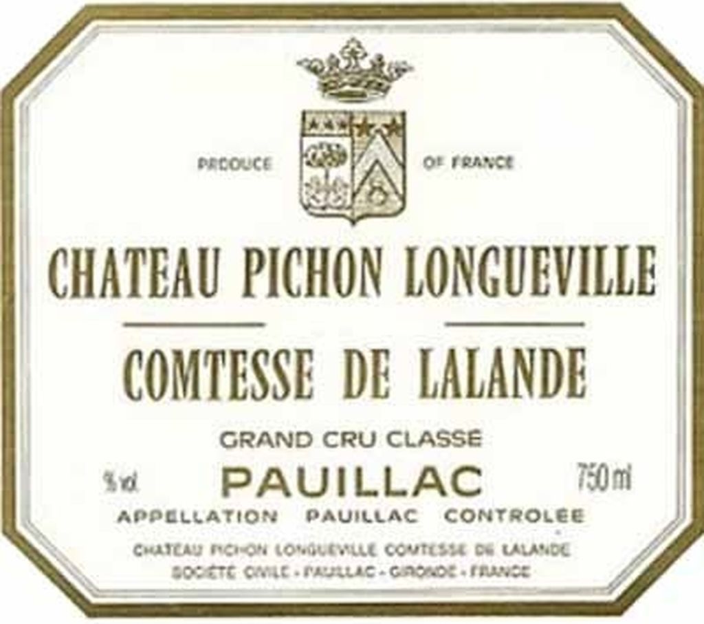 Chateau Pichon Comtesse de Lalande Pauillac - 2018