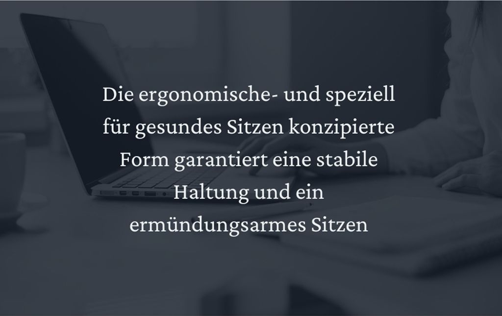 Sattelhocker, Sattelstuhl, Praxishocker - bequemes & Produktbild 7