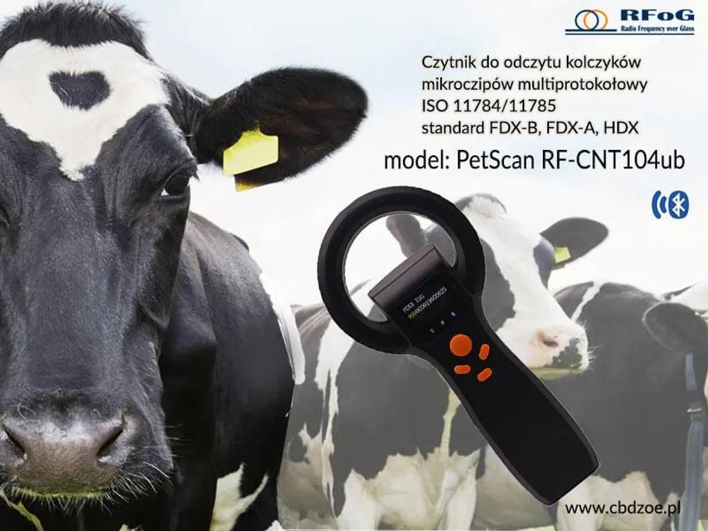 Identifiez tout Animal Égaré avec le Lecteur PetScan RF-CNT104ub ISO