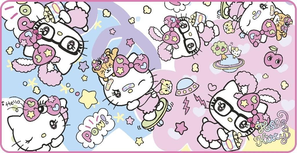 Konix Hello Kitty XXL Mousepad 46 x 90 cm Produktbild 