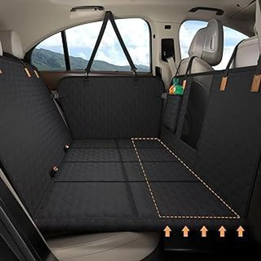 Coprisedile Auto Rigido per Cani 127x62 - Protezione SUV Impermeabile