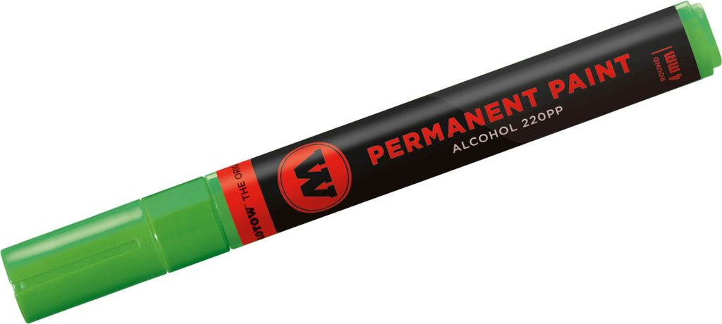 Marker 220PP nachfüllbar 4mm cremegrün Packung mit 3 Stück