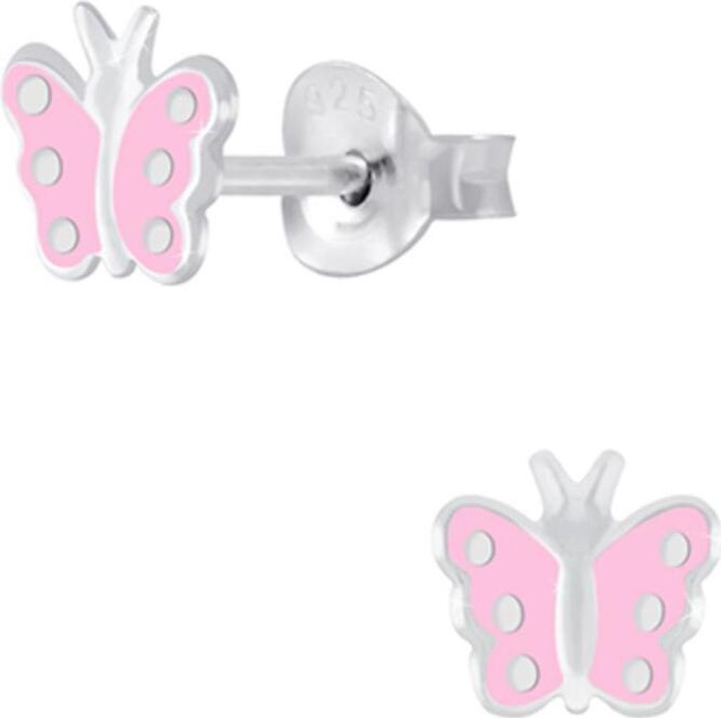 Kinder Ohrstecker 925 Silber Ohrringe für Mädchen Produktbild 