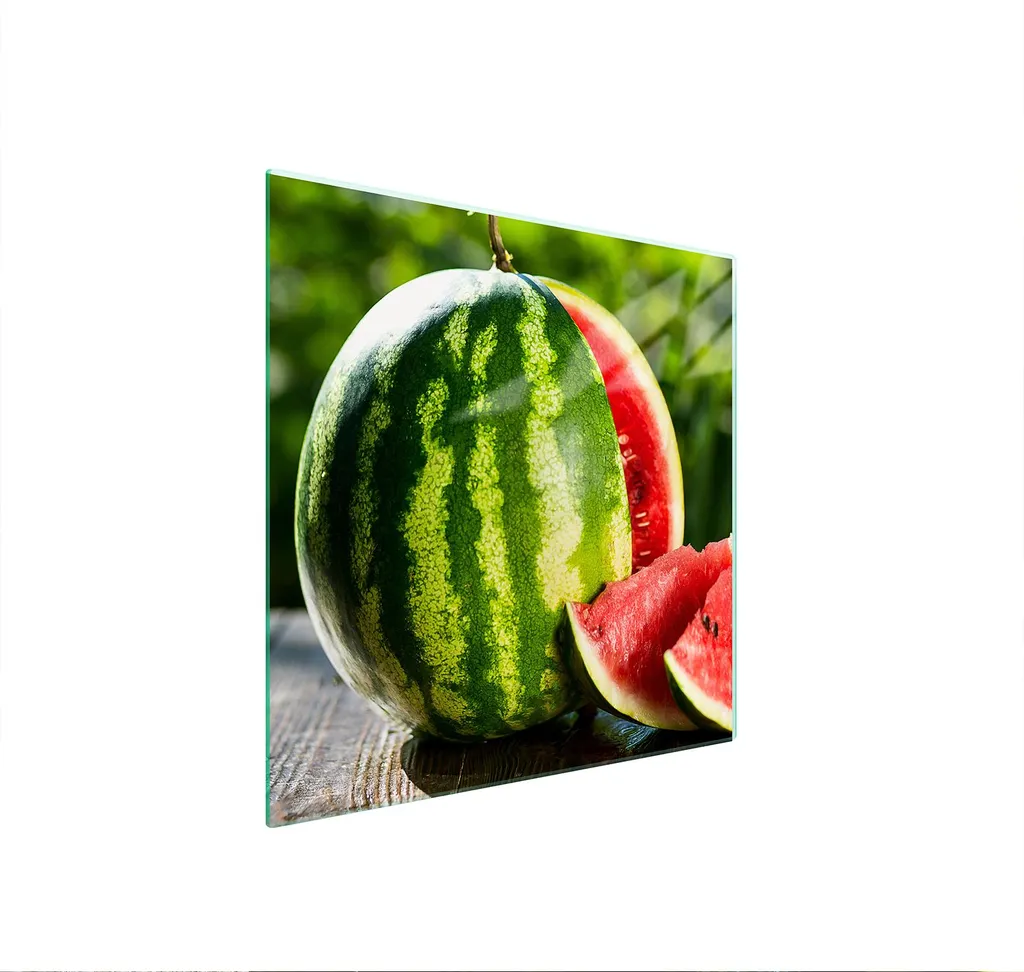 Piastra Protezione Vetro 50x52 Meloni d'Acqua - Coprifornelli Universale