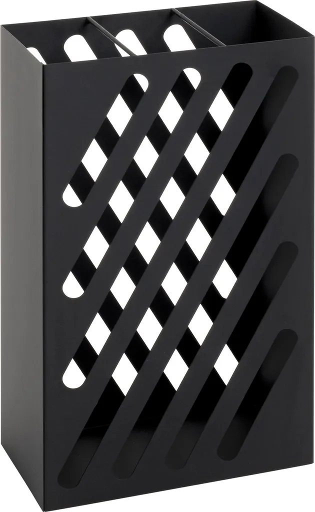 Porte-parapluies Métal Noir HAKU Möbel : Finis les Sols Mouillés !