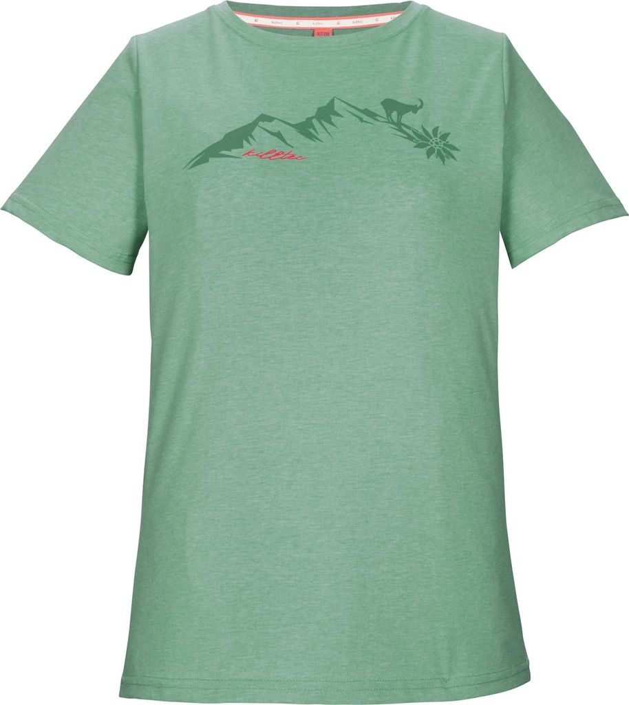 KILLTEC KOS 194 WMN TSHRT pistazie pistazie 44