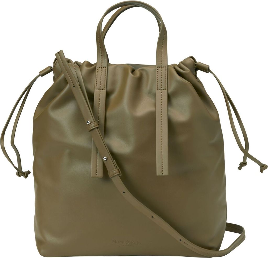 Marc O'Polo Schultertasche Shopper Forest Floor olivgrün