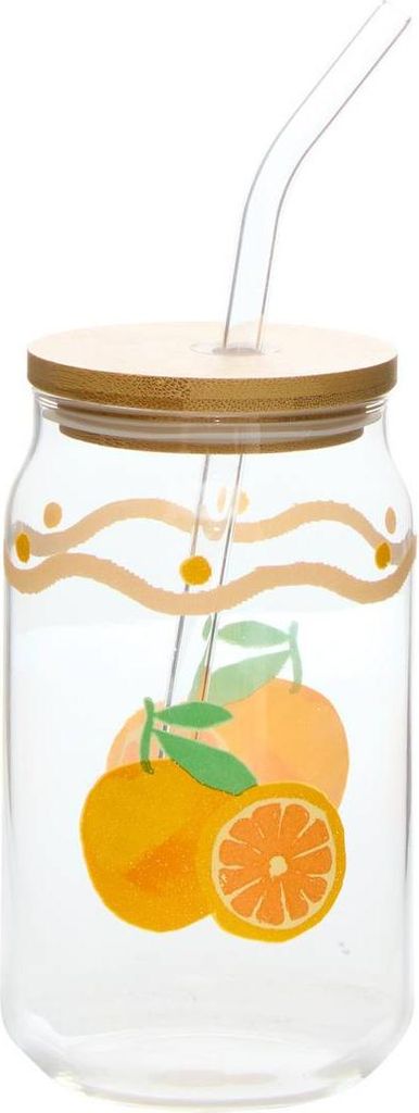 Gelbes fruity-glas - Atmosphera créateur d'intérieur